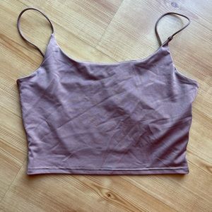 Spaghetti strap crop top